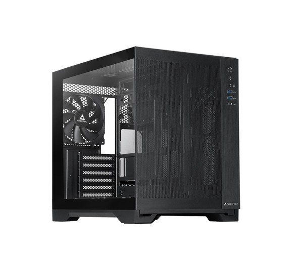 PC- Case Chieftec GM-30B-M-OP VISIO Air