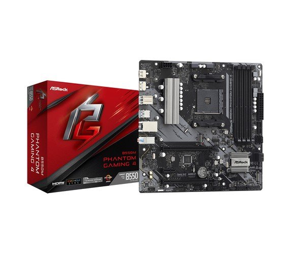 Μητρική Κάρτα ASRock B550M Phantom Gaming 4 AMD B550 AMD AM4