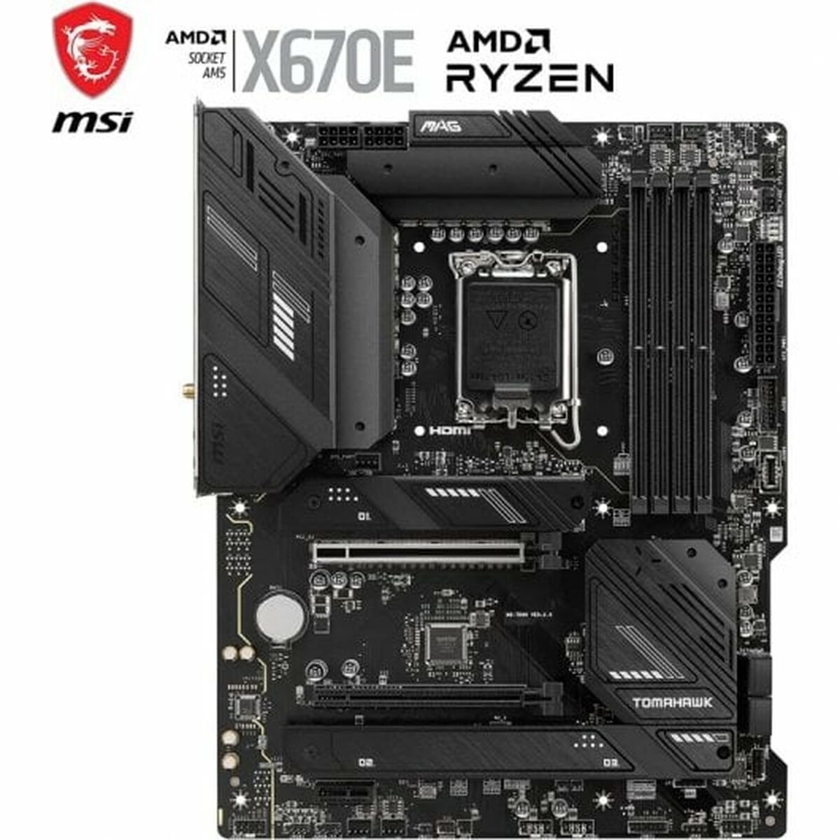 Μητρική Κάρτα MSI MAG X670E TOMAHAWK WIFI AMD X670 AMD AM5 - Image 3