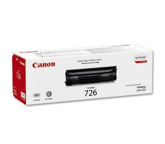Γνήσιο Toner Canon CRG-726 Μαύρο