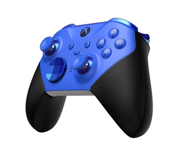 Microsoft Xbox Elite Series 2 - Core Black, Blue Bluetooth/USB Gamepad Analogue / Digital PC, Xbox One, Xbox One S, Xbox One X, Xbox Series S, Xbox Series X (RFZ-00018)
