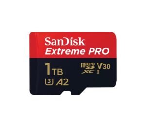 Extreme PRO 1 TB microSDXC (UHS-I U3, Class 10, V30, A2)