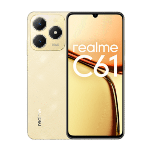 Realme C61 Dual Sim 6GB RAM 256GB - Sparkle Gold
