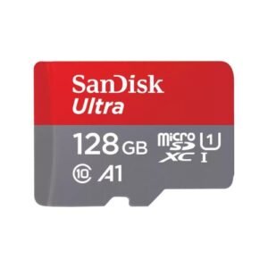 Sandisk Ultra microSDXC 128GB Class 10 U1 A1 UHS-I με αντάπτορα 140MB/s
