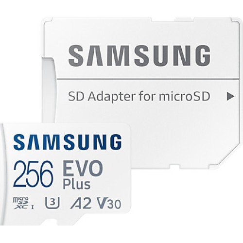 Samsung Evo Plus microSDXC 256GB Class 10 U3 V30 A2 UHS-I με αντάπτορα - Image 4