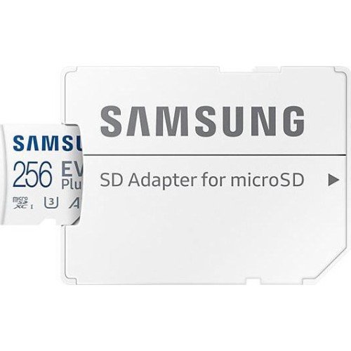 Samsung Evo Plus microSDXC 256GB Class 10 U3 V30 A2 UHS-I με αντάπτορα - Image 3