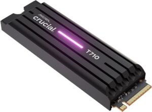Crucial SSD T710 2TB PCie 5.0 NVMe w/Heatsink
